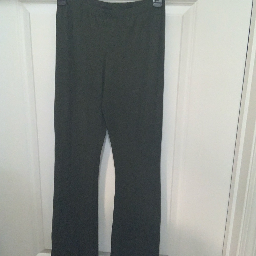 Olive Green Flared Pants